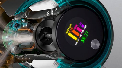 Display shows dirt detection